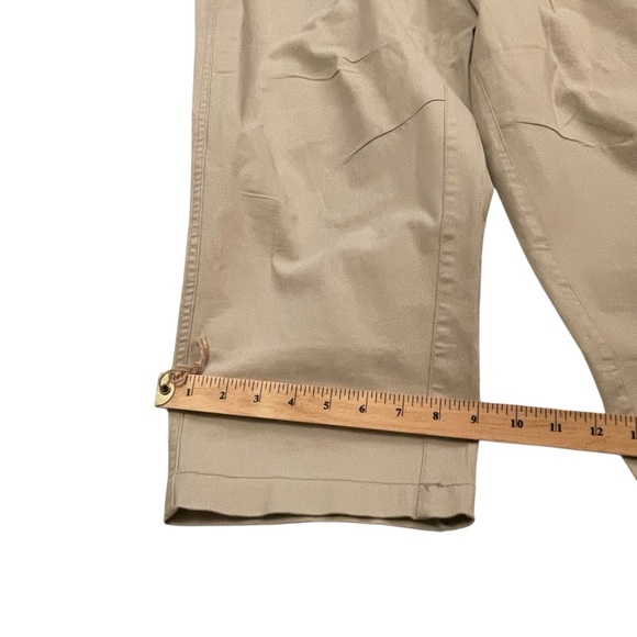 Old Navy High Rise Pulla Utility Pants Pull On Stretch Beige Pants-Size 2X NWT - Picture 11 of 14